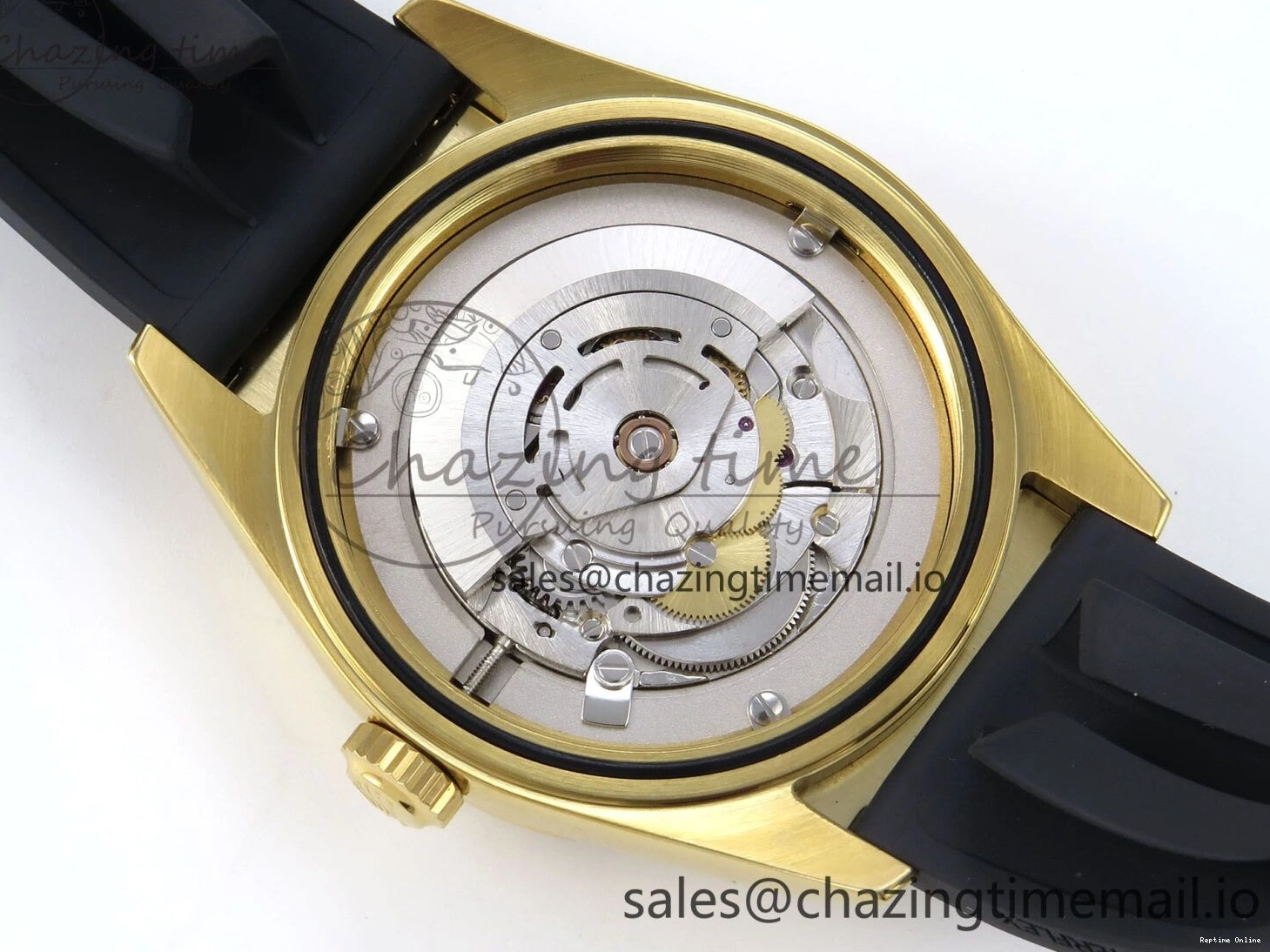 0701 Trendy Sky-Dweller 336238 YG ZF 1:1 Best Edition White Dial on Oysterflex Strap A23J (Gain Weight) 904